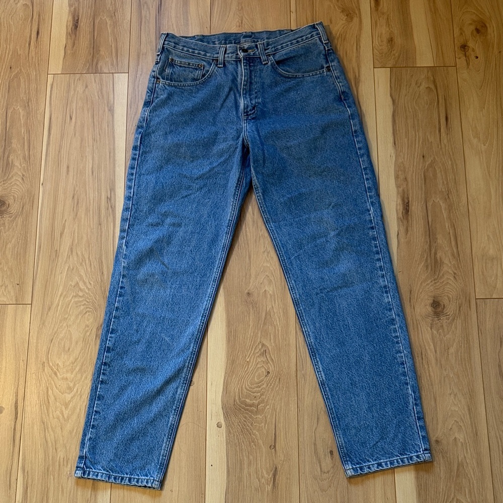 Carhartt Men's Straight Blue Jeans